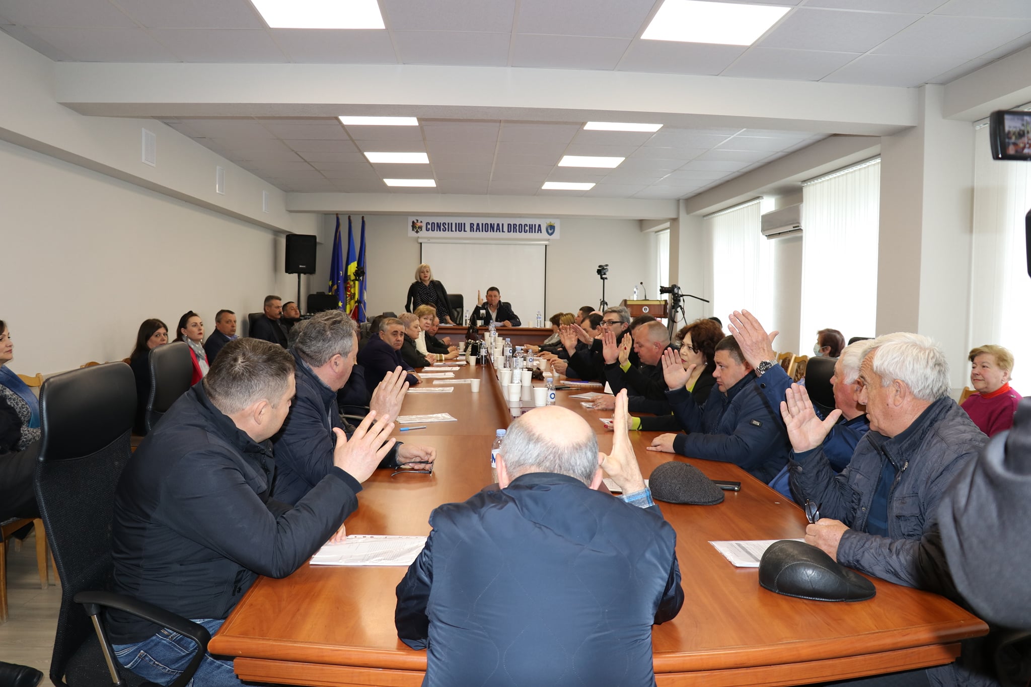 Şedința extraordinară a Consiliului Raional Drochia din 11 aprilie 2022